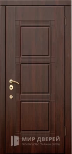Дверь МДФ входная для частного дома №324 внешняя