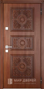 Филёнчатая дверь с терморазрывом №8 внешняя - фото