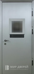 Дверь для кассы с открывающимся окном №8 внешняя
